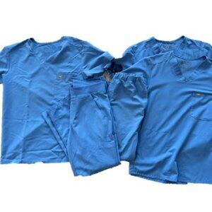 Figs Scrub Bundle Ciel Blue